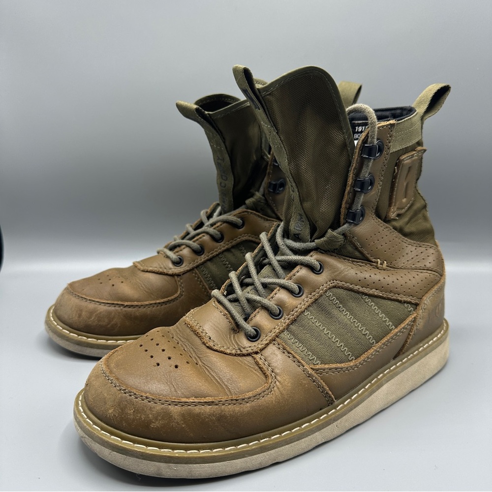 VIKTOS 1911 Retro Outdoor Tactical Boots Men’s Size 7 Brown Green